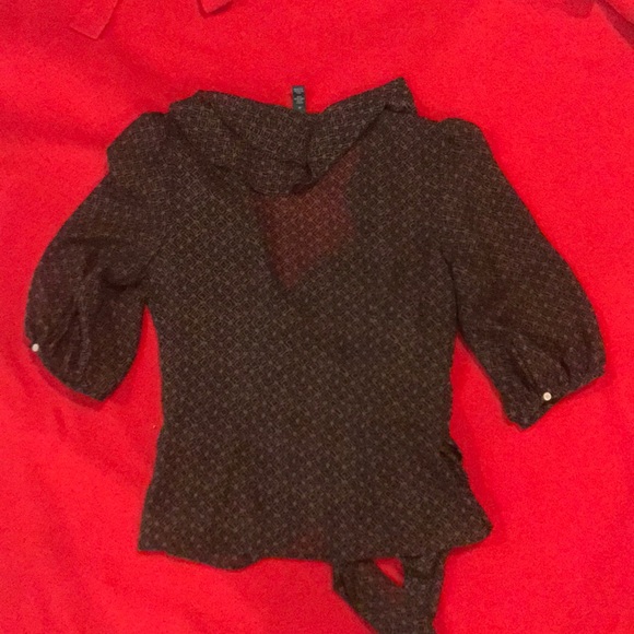 Ralph Lauren wrap blouse - Picture 4 of 7